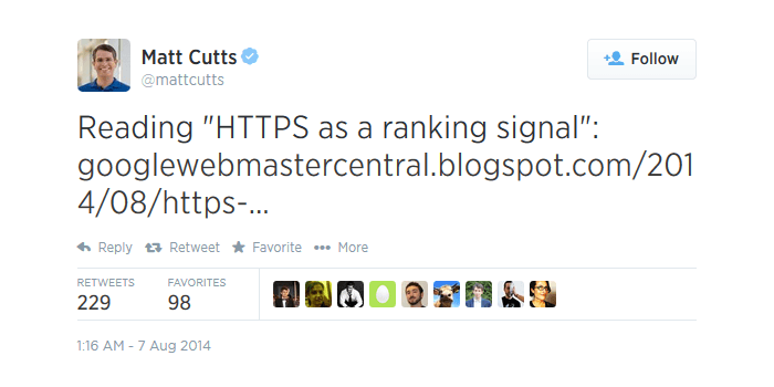 Google SSL Update