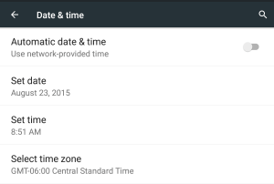 how to Set Date & Time in Android