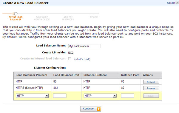 Create Load Balancer