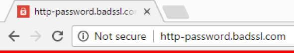 HTTPS, Not Secure, SSL