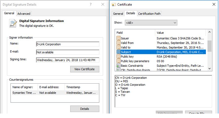 Stolen Code Signing Certificate