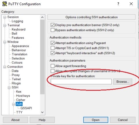 PuTTY Auth