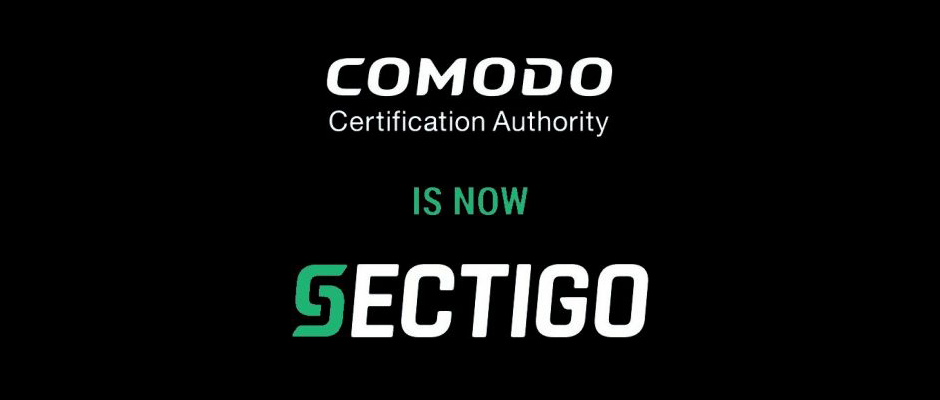 Comoo CA IS Now Sectigo