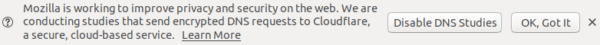 Mozilla Firefox DNS-over-HTTPS
