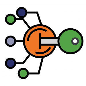 Encryption key in circuit