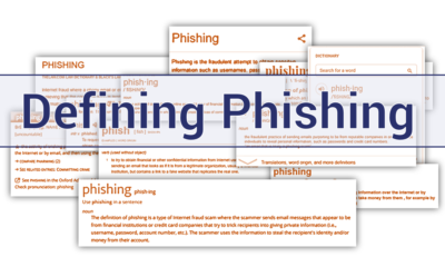 Pinning down a Phishing Definition
