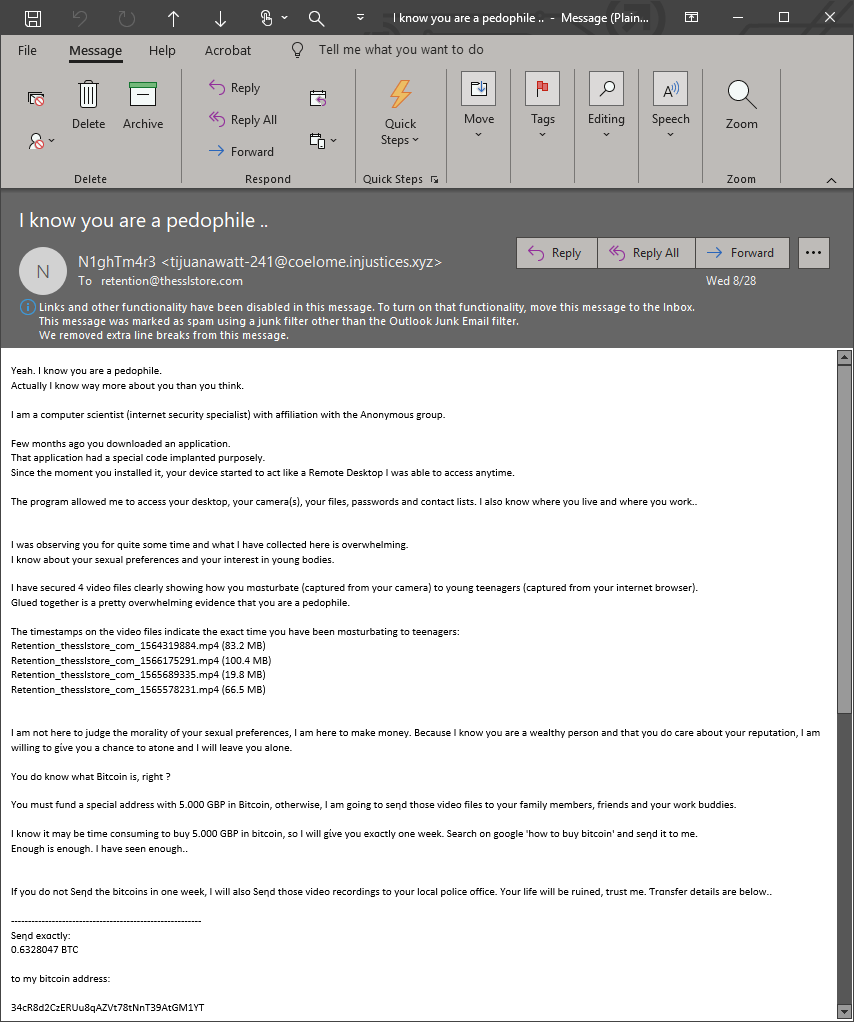 Bitcoin Phishing: The n1ghtm4r3 Emails - Hashed Out by The SSL Storeâ„¢