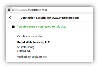 Graphic: Certificate info helps you assert identity