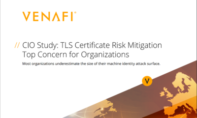 New Study Finds 75% of CIOs Are Concerned About TLS Certificate-Related Security Risks