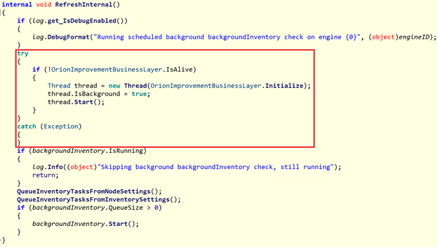 SolarWinds Attack DLL File