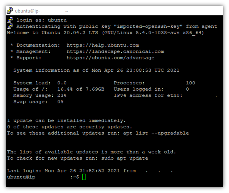 SSH access management screenshot showing root access
