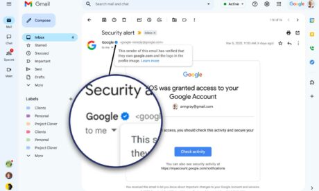 How to Get a Verified Blue Checkmark in Gmail