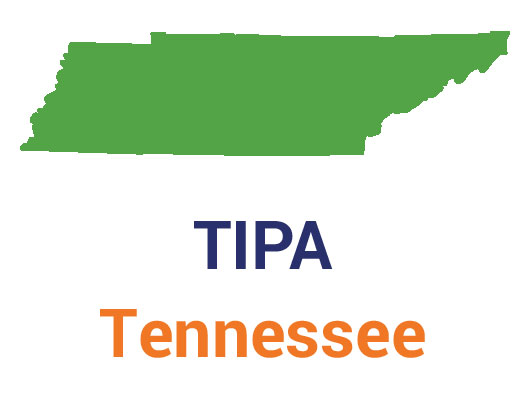An illustration of the state of Tennessee that lists the TIPA law