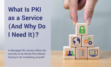 Feature image for an article focused on PKI as a Service (also known as PKIaaS, PKI services, and mPKI)