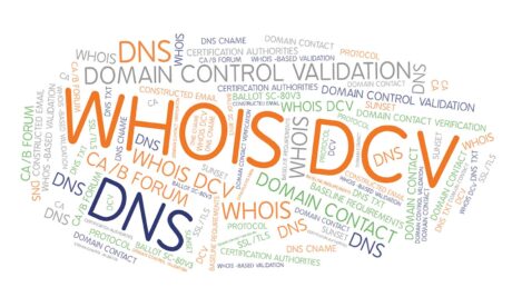 Feature image for the article on the phased changes to the WHOIS domain control valiaiton (DCV) methods that were specified by the CA/B Forum