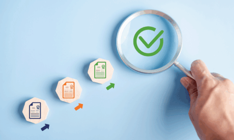 The feature image for an blog post on signature verification / how to verify a digital signature online