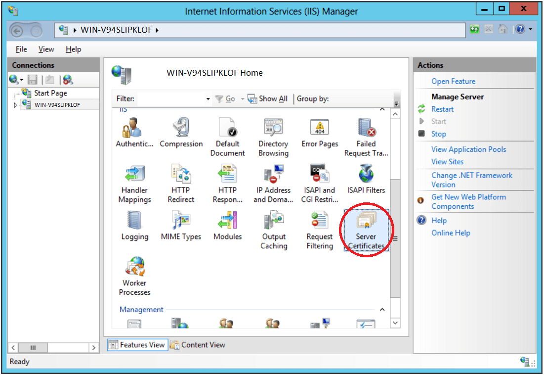 How to Install an SSL/TLS Certificate In Microsoft IIS 8 - The SSL Store™