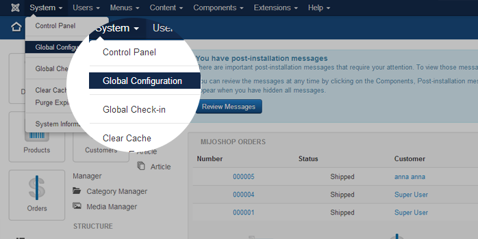 Cómo instalar SSL en Joomla