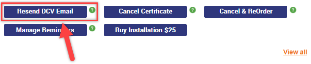 DCV Button