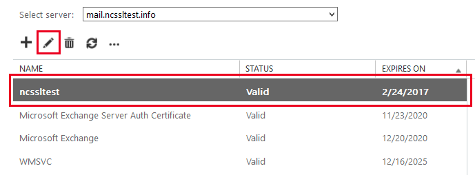 Certificate Status