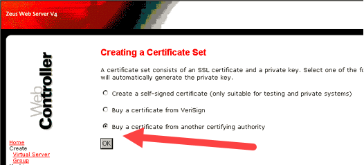 Certificate Set