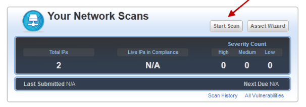 Graphic: PCI vulnerability scan